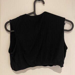 black undershirt tank top